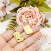 Picture of Eco-friendly Vacuum Plating 304 Stainless Steel Galaxy Charms 18K Real Gold Plated Star Sunshine