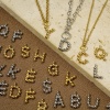 Picture of Eco-friendly Brass Charms 18K Real Gold Plated Capital Alphabet/ Letter Dot