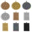 Picture of Vacuum Plating 304 Stainless Steel Charms Geometric