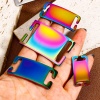 Picture of 2 PCs 304 Stainless Steel Pet ID Dog Collar Name Tag Blank Stamping Tags Connectors Charms Pendants Rectangle Mirror Polishing