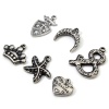 Picture of Eco-friendly 304 Stainless Steel Retro Charms Gunmetal Crown