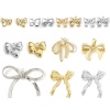 Picture of Eco-friendly Brass Clothes Charms Real Gold Plated Bowknot 3D