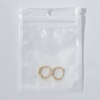 Picture of Eco-friendly Vacuum Plating Stylish Ins Style 18K Gold Plated 304 Stainless Steel Bowknot Heart Earrings For Women Party