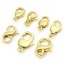 Immagine di 1 Pz Ecologico Ottone Fibbia Aragosta 18K Vero Oro Placcato