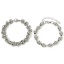 Picture of 1 Piece 304 Stainless Steel Handmade Link Chain Bracelets Silver Tone 19cm(7 4/8") long