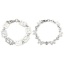 Immagine di 1 Pz 304 Acciaio Inossidabile Catena a Maglia Fatta a Mano Braccialetti Tono Argento 19cm Lunghezza