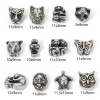 Picture of 304 Stainless Steel Beads For DIY Jewelry Making Antique Silver Color
