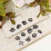 Picture of 304 Stainless Steel Beads For DIY Jewelry Making Antique Silver Color