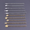 Picture of 304 Stainless Steel Extender Chain For Necklace Bracelet Jewelry Making
