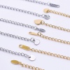 Picture of 304 Stainless Steel Extender Chain For Necklace Bracelet Jewelry Making