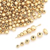 Image de 10 Pcs Perles pour DIY Fabrication de Bijoux en 304 Acier Inoxydable A Facettes