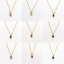 Picture of Eco-friendly Exquisite Birthstone 18K Gold Plated Multicolor Brass & Cubic Zirconia Link Cable Chain Owl Animal Micro Pave Pendant Necklace For Women Party