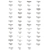 Picture of 304 Stainless Steel Customized Name Personalized Letter Connector Charm Pendant