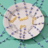 Picture of 304 Stainless Steel Customized Name Personalized Letter Connector Charm Pendant