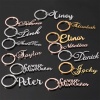 Bild von 1 Stück 304 Edelstahl Personalisierter Namens- und Buchstabenanhänger