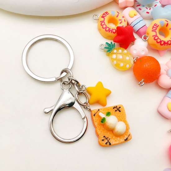 Picture of Resin Charms At Random Mixed Multicolor Mini Simulation