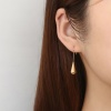 Picture of Vacuum Plating Stylish Simple Multicolor 304 Stainless Steel Tassel Drop Earrings For Women Party