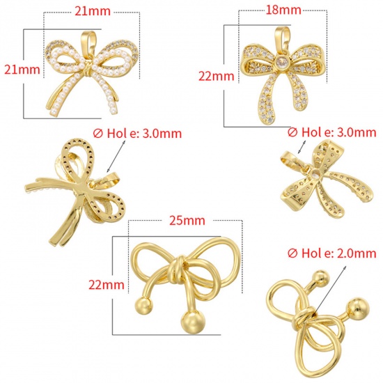 Picture of Clothes Charms Multicolor Bowknot