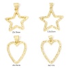 Picture of Eco-friendly Brass 18K Real Gold Plated Texture Hollow