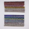 Picture of Stainless Steel Italian Charm Links For DIY Bracelet Jewelry Making Silver Tone Rectangle 10mm x 9mm
