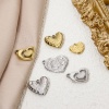 Picture of Vacuum Plating 304 Stainless Steel Valentine's Day Charms Multicolor Heart