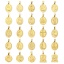 Immagine di 2 Pz Placcatura Sottovuoto 304 Acciaio Inossidabile Religione Ciondoli Pendenti Placcato Oro 18K Vergine Maria 3cm x 1.6cm