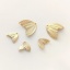 Immagine di 2 Pz Ecologico Ottone Gioielli Oceanici Ciondoli Fishtail 14K Vero Oro Placcato