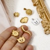 Picture of Vacuum Plating 304 Stainless Steel Simple Charms Multicolor Halloween Devil Hollow