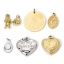 Picture of Vacuum Plating 304 Stainless Steel Simple Charms Multicolor Heart