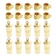 Picture of Eco-friendly Brass Charms 18K Real Gold Plated Cup Coffee 3D
