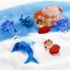 Picture of Lampwork Glass Ocean Jewelry Pendants Jellyfish Blue Whale Animal 3D