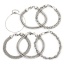 Bild von 304 Edelstahl für Herren Armband Silberfarbe Mit Karabiner Verschluss