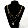 Picture of Vacuum Plating 304 Stainless Steel Pendant Necklace 18K Gold Plated