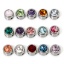 Picture of 304 Stainless Steel Beads For DIY Jewelry Making Flat Round Silver Tone 8mm Dia., Hole: Approx 1.6mm