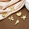 Picture of Eco-friendly Brass Charms 18K Real Gold Plated Multicolour Cubic Zirconia