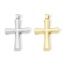 Image de 1 Pièce Pendentifs Religieux en Laiton Croix Multicolore 4.3cm x 2.5cm