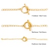 Picture of Eco-friendly Brass Toggle Clasps Round 18K Real Gold Plated With Extender Chain