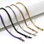 Immagine di 1 Pz 304 Acciaio Inossidabile Catena di Serpente Collana Con Aragosta Fermagli Fibbia e Catena di Estensione 40cm Lunghezza, Dimensione della Catena 3mm