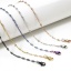 Immagine di 1 Pz 304 Acciaio Inossidabile Catena delle Labbra Collana Con Aragosta Fermagli Fibbia e Catena di Estensione 40cm Lunghezza, Dimensione della Catena 2.5mm