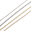 Picture of 304 Stainless Steel Link Cable Chain Necklace For DIY Jewelry Making With Lobster Claw Clasp And Extender Chain 45cm(17.7") long, Chain Size: 1.6mm