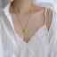 Immagine di 1 Pz Elegante Semplice Multicolore Acciaio Inossidabile Catena di Serpente Regolabile Collana Lunga Adatto Maglia Per Donne 60cm Lunghezza