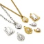 Picture of Eco-friendly 304 Stainless Steel Charms Multicolor Irregular Acrylic Imitation Pearl