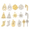 Изображение 3 PCs 304 Stainless Steel Christmas Charms Hollow