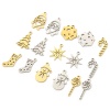 Изображение 3 PCs 304 Stainless Steel Christmas Charms Hollow