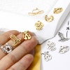 Bild von 304 Edelstahl Charms Hut Hufeisen Hohl