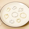 Picture of Brass Geometric Pendants Multicolor Hollow