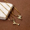 Picture of Eco-friendly Brass Charms 18K Real Gold Plated Wine Glass