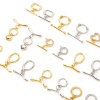 Picture of Brass Toggle Clasps Round Heart Multicolor