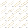 Picture of Eco-friendly Brass Paperclip Link Chain Necklace 18K Real Gold Plated