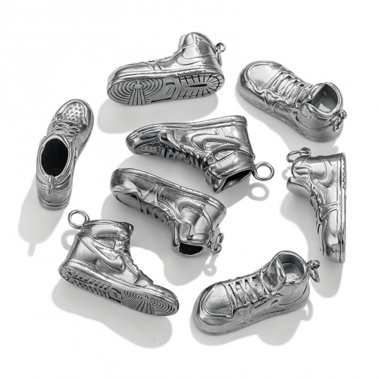 Picture of 304 Stainless Steel 3D Charms Shoes